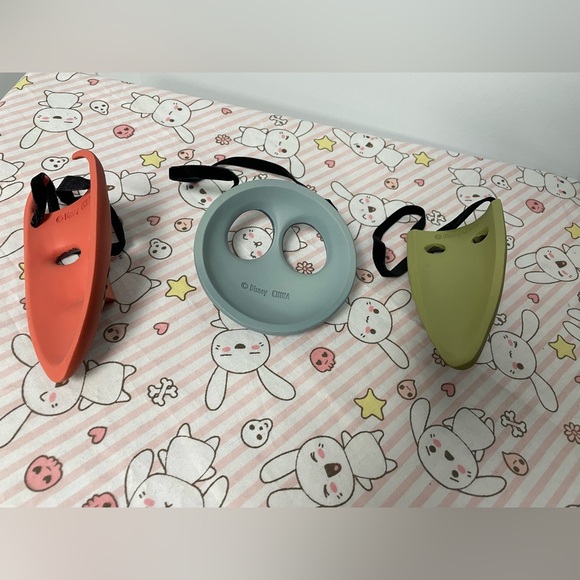 Nightmare Before Christmas Disney Store Set of 3 Masks Lock Shock and Barrel - Picture 3 of 16